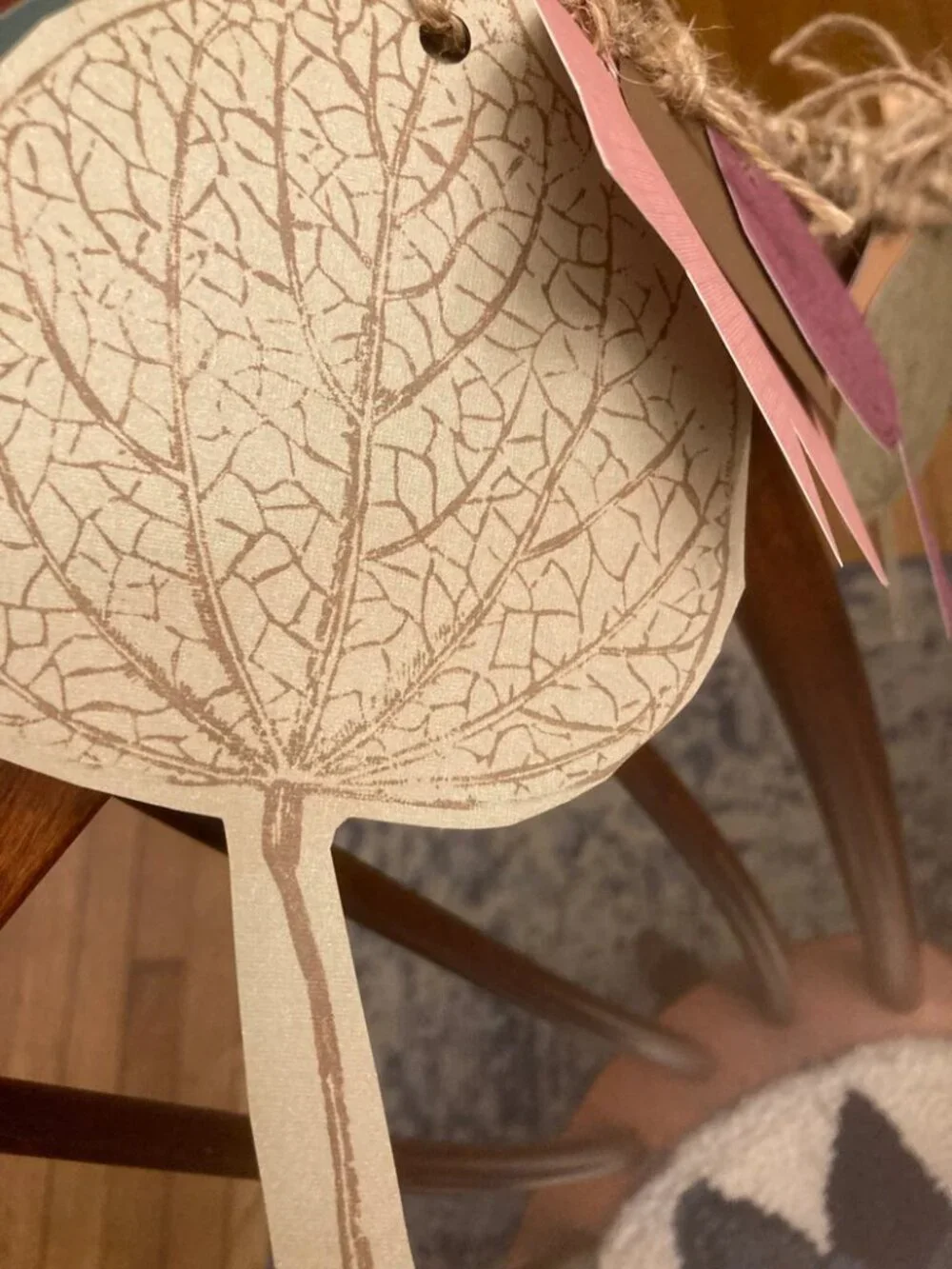Handmade hand stamped